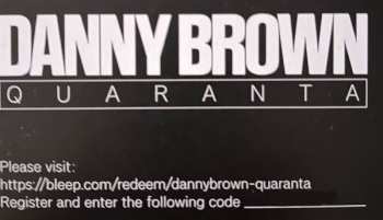 LP Danny Brown: Quaranta CLR | LTD