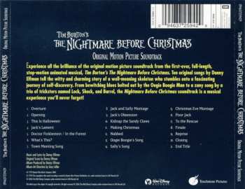 CD Danny Elfman: Tim Burton's The Nightmare Before Christmas (Original Motion Picture Soundtrack)