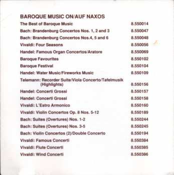 CD Danubius Ensemble: Baroque Trio Sonatas