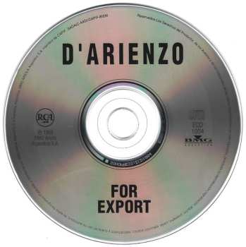 CD Juan D'Arienzo Y Su Orquesta Típica: For Export
