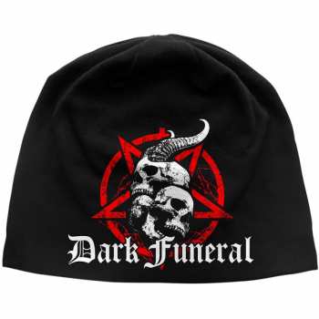 Merch Dark Funeral: Berretto Skulls & Pentagram