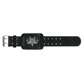 Merch Dark Funeral: Bracciale in pelle Logo Dark Funeral