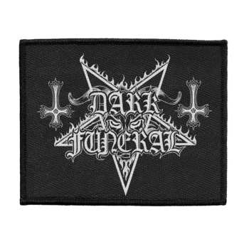 Merch Dark Funeral: Applicazione Logo Dark Funeral (woven)