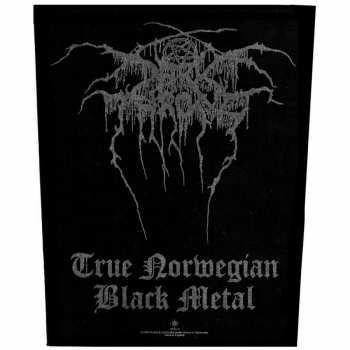 Merch Darkthrone: Applicazione sulla schiena True Norwegian Black Metal