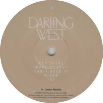 LP Darling West: We'll Never Know Unless We Try
