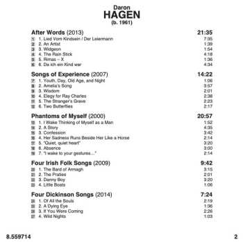CD Daron Hagen: 21st-Century Song Cycles