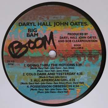 LP Daryl Hall & John Oates: Big Bam Boom
