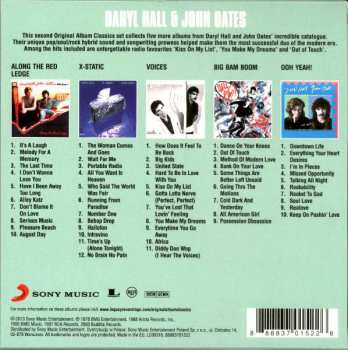 5CD/Set di cofanetti Daryl Hall & John Oates: Original Album Classics