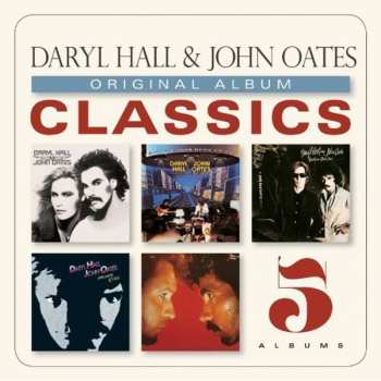 5CD/Set di cofanetti Daryl Hall & John Oates: Original Album Classics