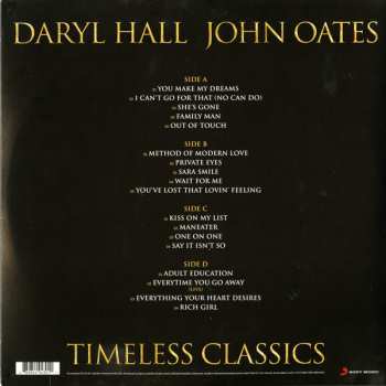 2LP Daryl Hall & John Oates: Timeless Classics