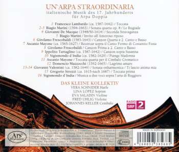 CD Das Kleine Kollektiv: Un'Arpa Straordinaria – Italienische Musik Des 17. Jahrhunderts Für Arpa Doppia