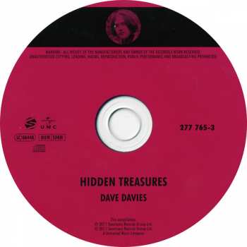 CD Dave Davies: Hidden Treasures