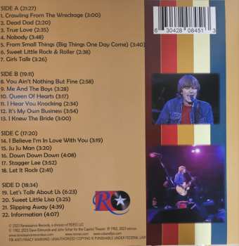 2LP Dave Edmunds: Live At The Capitol Theater May 15, 1982 CLR | LTD