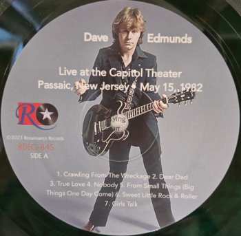 2LP Dave Edmunds: Live At The Capitol Theater May 15, 1982 CLR | LTD