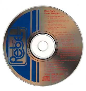 CD Dave Evans: Classic Bluegrass