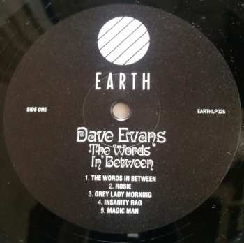 LP Dave Evans: The Words In Between