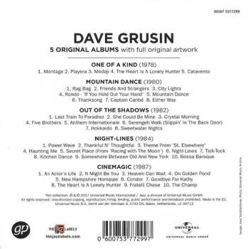 5CD/Set di cofanetti Dave Grusin: 5 Original Albums