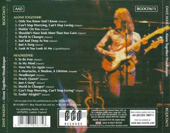 CD Dave Mason: Alone Together / Headkeeper