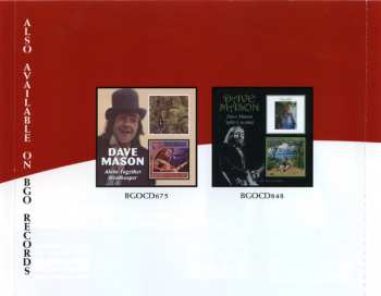 CD Dave Mason: Mariposa De Oro / Old Crest On A New Wave