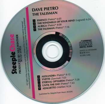 CD Dave Pietro: The Talisman