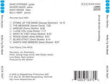 CD Dave Stryker Quartet: Strike Up The Band