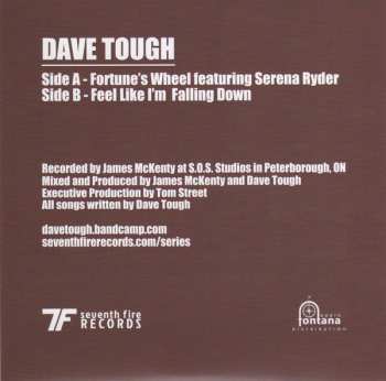 SP Dave Tough: Fortune's Wheel / Feel Like I'm Falling Down