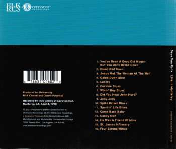 CD Dave Van Ronk: Live In Monterey