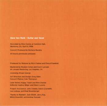 CD Dave Van Ronk: Live In Monterey