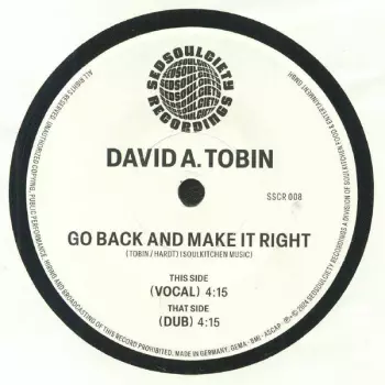 Go Back And Make It Right