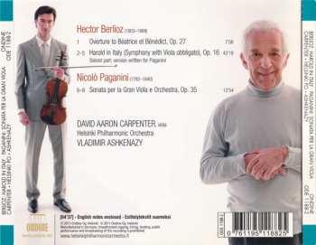 CD Vladimir Ashkenazy: Harold In Italy / Sonata Per la Gran Viola E Orchestra