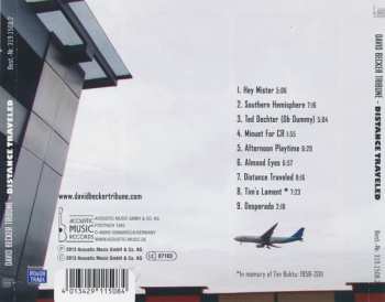 CD David Becker Tribune: Distance Traveled