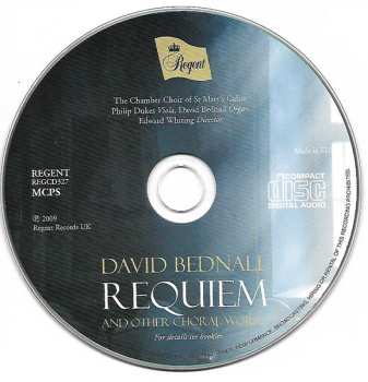 CD Philip Dukes: Requiem And Other Choral Works
