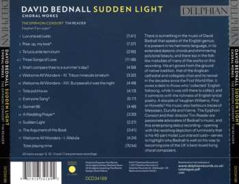 CD The Epiphoni Consort: Sudden Light: Choral Works