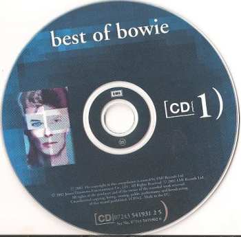 2CD David Bowie: Best Of Bowie