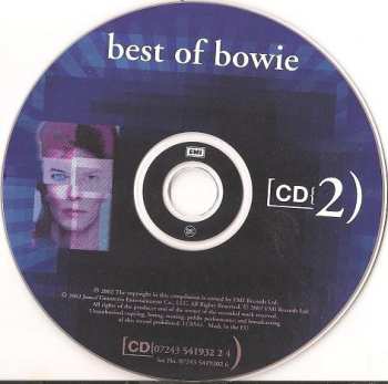 2CD David Bowie: Best Of Bowie