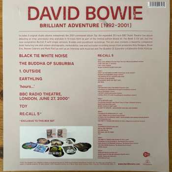 18LP/Set di cofanetti David Bowie: Brilliant Adventure [1992-2001] LTD