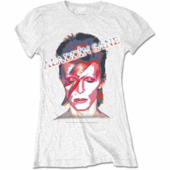 Merch David Bowie: Donne Maglietta Aladdin Sane 