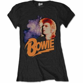Merch David Bowie: Donne Maglietta Retro Bowie 