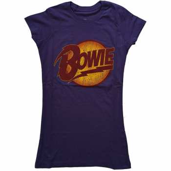 Merch David Bowie: Donne Maglietta Vintage Diamond Dogs Logo David Bowie 
