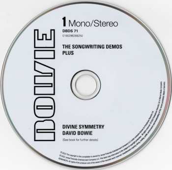 4CD/Set di cofanetti/Blu-ray David Bowie: Divine Symmetry LTD