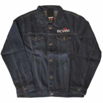 Merch David Bowie: Giacca di jeans Flash Logo David Bowie