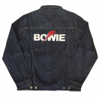 Merce David Bowie: Džínová Bunda Flash Logo David Bowie S