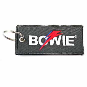Merch David Bowie: Portachiavi Flash Logo David Bowie 
