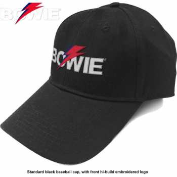 Merch David Bowie: Berretto con visiera Aladdin Sane Bolt Logo David Bowie