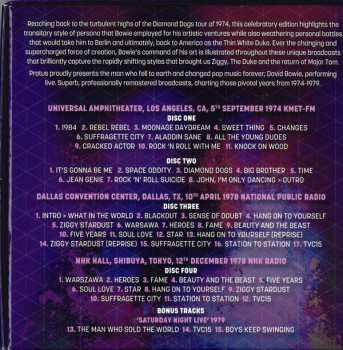 4CD/Set di cofanetti David Bowie: Live 74-79