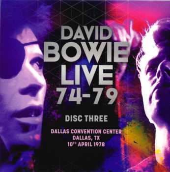 4CD/Set di cofanetti David Bowie: Live 74-79