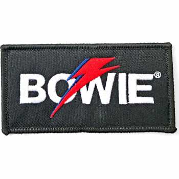 Merce David Bowie: Nášivka Flash Logo David Bowie