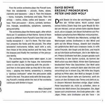 CD Sergei Prokofiev: Peter And The Wolf · Young Person's Guide To The Orchestra · The Nutcracker