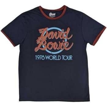 Merch David Bowie: Ringer Maglietta 1978 World Tour