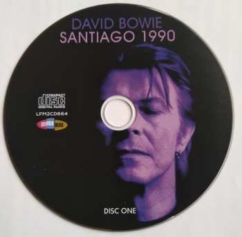 2CD David Bowie: Santiago 1990 (The Classic Chile Broadcast)